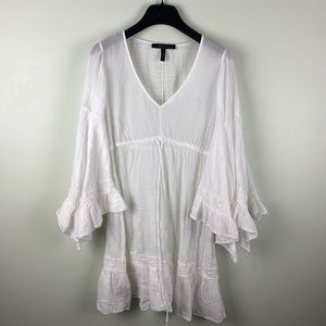 BCBGMAXAZRIA WHITE DRESS